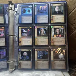 Lord Of The Rings Foil LOTR TCG Mines Of Moria Complete 122 cards Foil Set RARE - Image 3