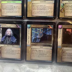 Lord Of The Rings Foil LOTR TCG Mines Of Moria Complete 122 cards Foil Set RARE - Image 4