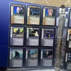 Lord Of The Rings Foil LOTR TCG Mines Of Moria Complete 122 cards Foil Set RARE - Image 5