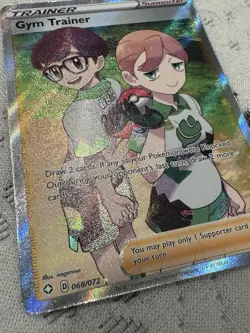 Pokemon TCG Gym Trainer 2 Card Full Art Trainer Lot NM - Image 3
