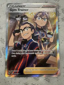 Pokemon TCG Gym Trainer 2 Card Full Art Trainer Lot NM - Image 5