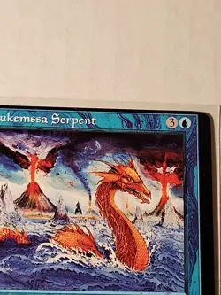 Kukemssa Serpent - Mirage - MTG Magic - Error Card - Miscut - Image 2