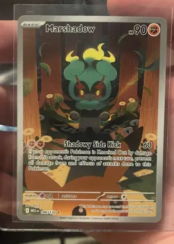Pokemon TCG Marshadow 146/132 Mega Evolution NM Near Mint Pack Fresh Card - Image 1