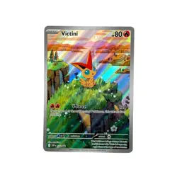 Victini 208 Sv: Scarlet & Violet Promo Card Holo NOT JUMBO - Image 1