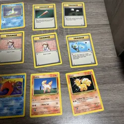 Vintage 1999 Pokemon TCG Base Set & Jungle Fossil Pokemon Cards Lot of 67 Cards - Image 5