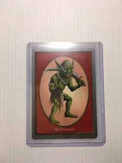 MTG Goblin TOKEN Card 1998 Unglued #3 LP Regular - Image 3