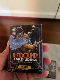 Riftbound Gencon Sealed Promo Viktor, Yasuo, Exclusive Ahri card, and token - Image 4