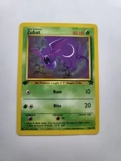 Zubat 70/82 - 1st Edition Team Rocket Vintage Pokemon Card - NM - Image 1