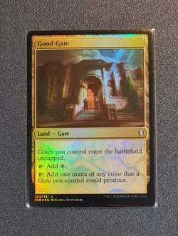 MTG - Gond Gate - Foil - CLB - Near Mint+ Condition - Image 1