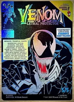 Eddie Brock (0233) (Borderless) Marvel's Spider-Man Foil In Hand 1-day Shipping - Image 2
