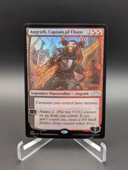 Angrath, Captain of Chaos (Stained Glass) Secret Lair Drop Foil - Image 1