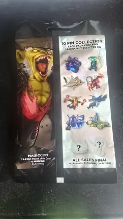 MTG MagicCon 2025 Chicago Mystery Pin Booster Pack - SEALED - Image 2