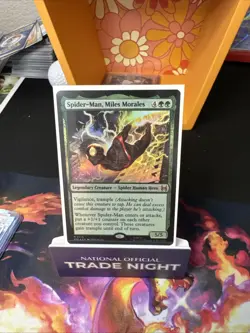 Spider-man, Miles Morales Mtg Legal-Eternal Mythic 0018 Foil - Image 1