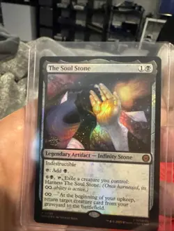 The Soul Stone - Prerelease Promo - SPM - Foil - NM - MTG Magic the Gathering - Image 1