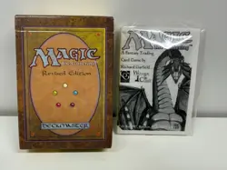 MTG *Revised Empty Starter Deck Box* (Used) Magic the Gathering with rules - Image 1