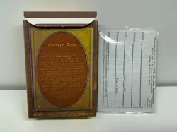 MTG *Revised Empty Starter Deck Box* (Used) Magic the Gathering with rules - Image 2
