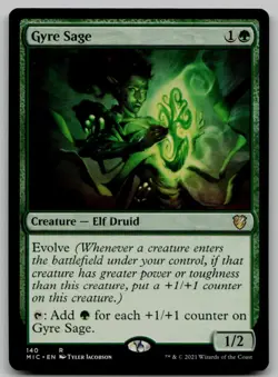 Gyre Sage R Commander: Innistrad: Midnight Hunt 140 NM - Image 1