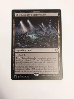 Shizo, Death's Storehouse [Dominaria United Commander] NM Regular DUC Magic MTG - Image 1