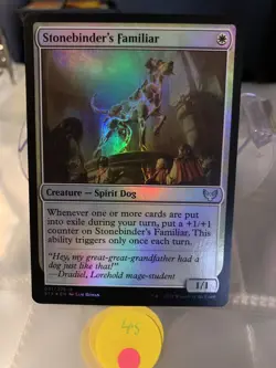Stonebinder's Familiar *FOIL Uncommon* Magic MtG x1 Strixhaven - Image 1