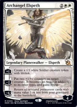 Archangel Elspeth - March of the Machine - Magic MTG NM - Image 1