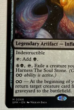 MTG Marvel’s Spider-Man: THE SOUL STONE (MYTHIC 0066) NON FOIL LOOSE PACK FRESH - Image 5