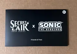 MTG Secret Lair x Sonic: Friends & Foes NON-FOIL EDITION Sealed - US SELLER - Image 1