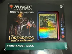 Magic the Gathering Lord of the Rings Commander Deck Hosts Of Mordor NEW BOX 195166205052 - Image 1