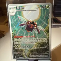 Ninjask 137/132 Pokemon Mega Evolution Holo Illustration Rare - Image 1