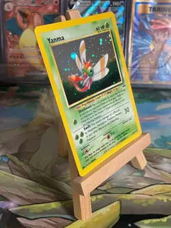 Yanma Holo Rare Pokemon Card Neo Discovery 17/75 LP Condition - Image 3