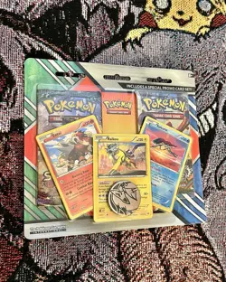 Pokemon 2017 Legendary Beasts Blister Sun & Moon Guardians Rising Steam Siege - Image 1