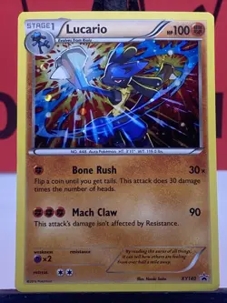 Lucario XY140 XY Promo Holo Pokemon TCG 2016 VLP - Image 3