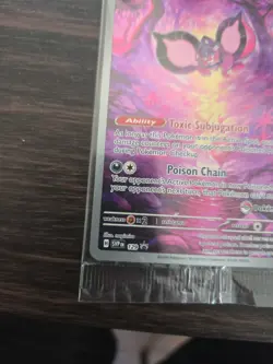 Pokemon TCG Pecharunt Pokemon Center Exclusive SVP 129 Promo SEALED - Image 3
