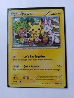 Pokemon TCG - Pikachu XY95 - Black Star Promo - Holo MINT - Image 1