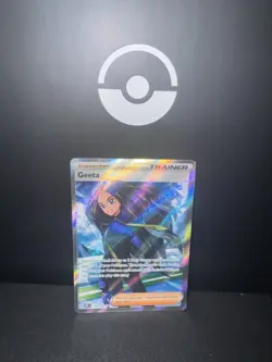 Pokemon TCG Geeta 218/197 SV03: Obsidian Flames Full Art Trainer Holo NM - GM - Image 1