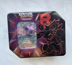 Pokemon Team Rocket Tin-Team Rocket's NIDOKING - Factory Sealed ! - Image 1