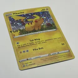 Pokemon TCG Pikachu Pokemon Promos SWSH039 Holo Promo - Image 5