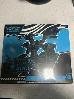 Pokemon TCG Black Bolt Elite Trainer Box ETB - NEW Factory Sealed - Image 1