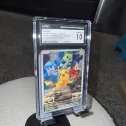 Pikachu Chinese Promo CGC 10 Pokemon Scarlet & Violet Pre Order 2022 001/SV-P - Image 3