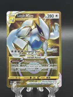 Pokemon TCG Lugia VSTAR Sword & Shield - Silver Tempest 211/195 Holo Secret Rare - Image 1