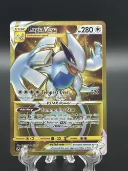 Pokemon TCG Lugia VSTAR Sword & Shield - Silver Tempest 211/195 Holo Secret Rare - Image 2
