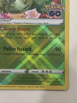 Radiant Venusaur 004/078 Pokemon Go Holo - Image 4