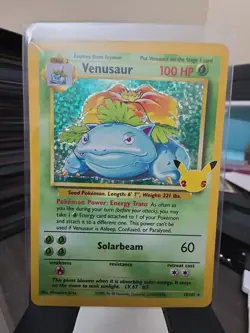Venusaur Holo 15/102 Pokemon TCG Celebrations 25th Anniversary - Image 1