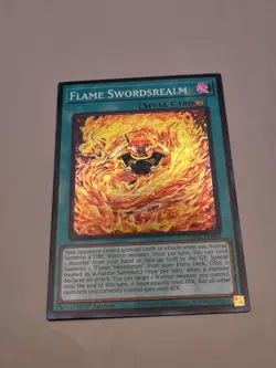 Flame Swordsrealm - MZMI-EN006 - Super Rare - 1st Edition Yu-Gi-Oh! NM - Image 2