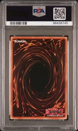 2003 YuGiOh! Bazoo the Soul-Eater LON-064 Super Rare Labyrinth of Nightmare PSA9 - Image 4