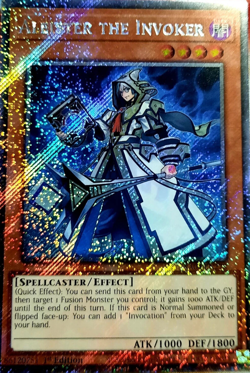 Aleister the Invoker RA04-EN278 Platinum Secret Rare 1st Edition Yu-Gi-Oh TCG - Image 1
