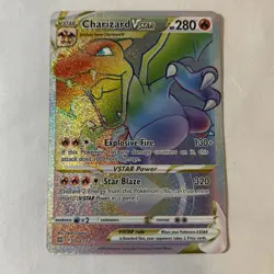 MINT Charizard VSTAR 174/172 Secret Rare Full Art Brilliant Stars Pokemon Card - Image 1