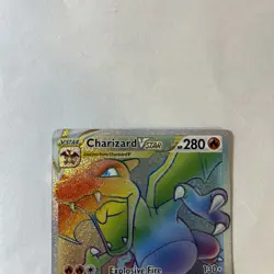 MINT Charizard VSTAR 174/172 Secret Rare Full Art Brilliant Stars Pokemon Card - Image 2