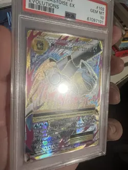 PSA 10 2016 Pokemon XY Mega Blastoise EX #102 Gem Mint Card - Image 3