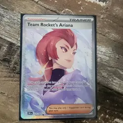 Pokemon Destined Rivals Team Rockets Ariana Special Illustration Card 237/182 - Image 1