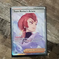 Pokemon Destined Rivals Team Rockets Ariana Special Illustration Card 237/182 - Image 2